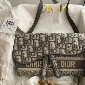 SOLD** Dior Saddle Slim Pouch